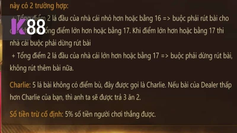 Trường hợp đặc biệt trong xì dách