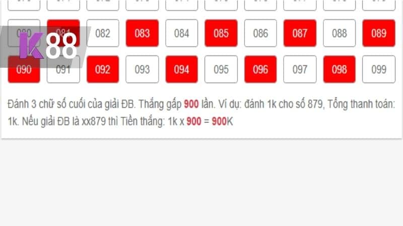 Tỷ lệ trả thưởng lô 3 càng
